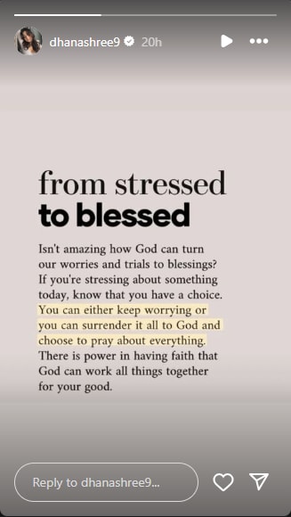 Stressed to Blessed